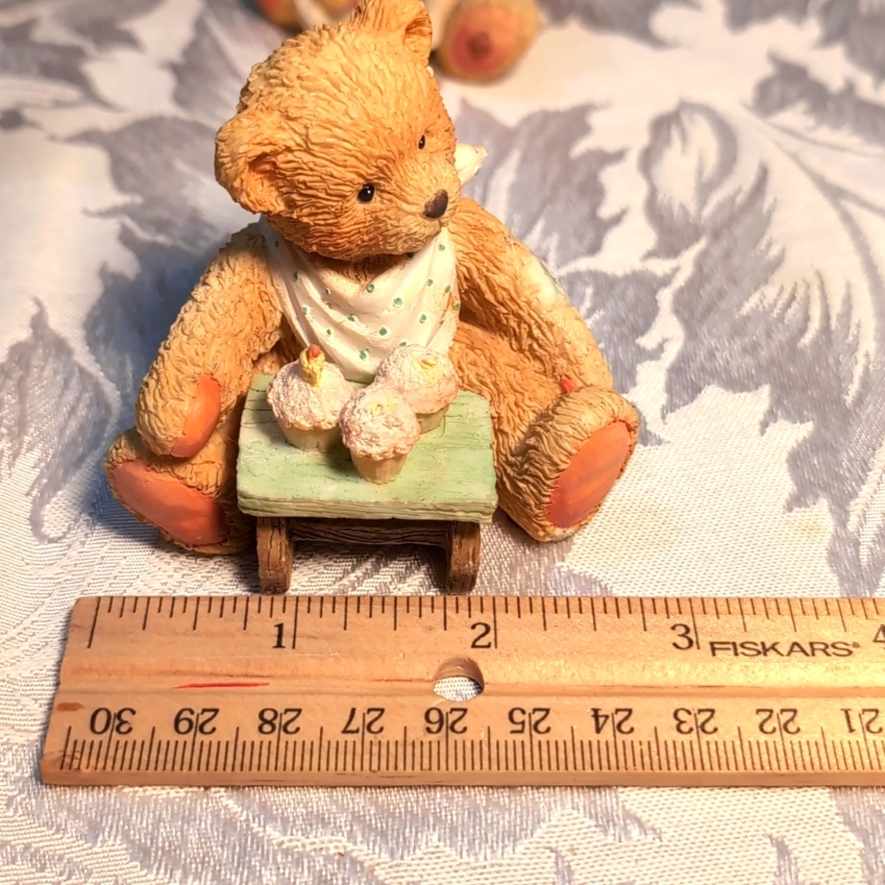 Set of 3 Bear figurines designed Priscilla Hillman - Picture 6 of 13